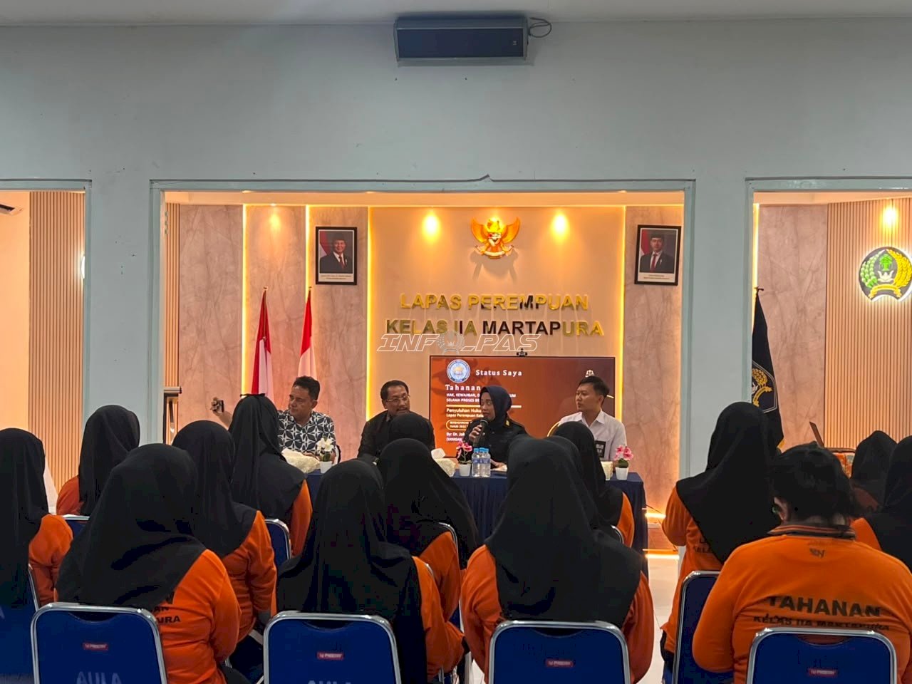 Tingkatkan Literasi Hukum Warga Binaan Lapas Perempuan Martapura Gandeng Yayasan Cahaya Cendekia Nusantara