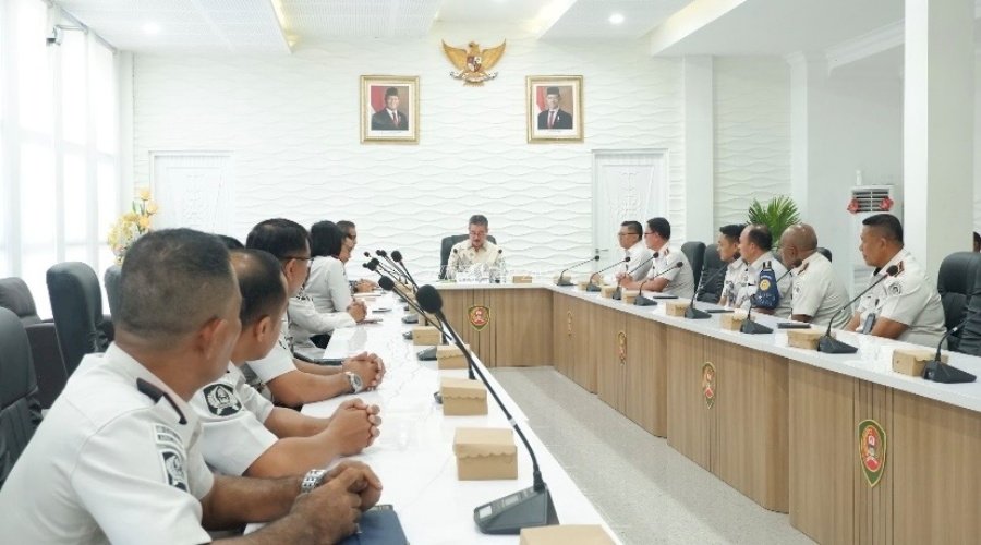 Kakanwil Ditjenpas Maluku Temui Gubernur Maluku, Laporkan Usulan Remisi HUT RI