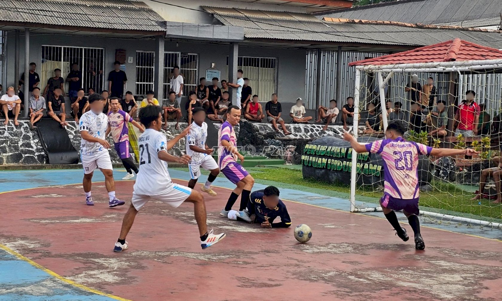 Porsenap Lapas Pangkalpinang Semarak, Blok Hunian B Melaju ke Semifinal
