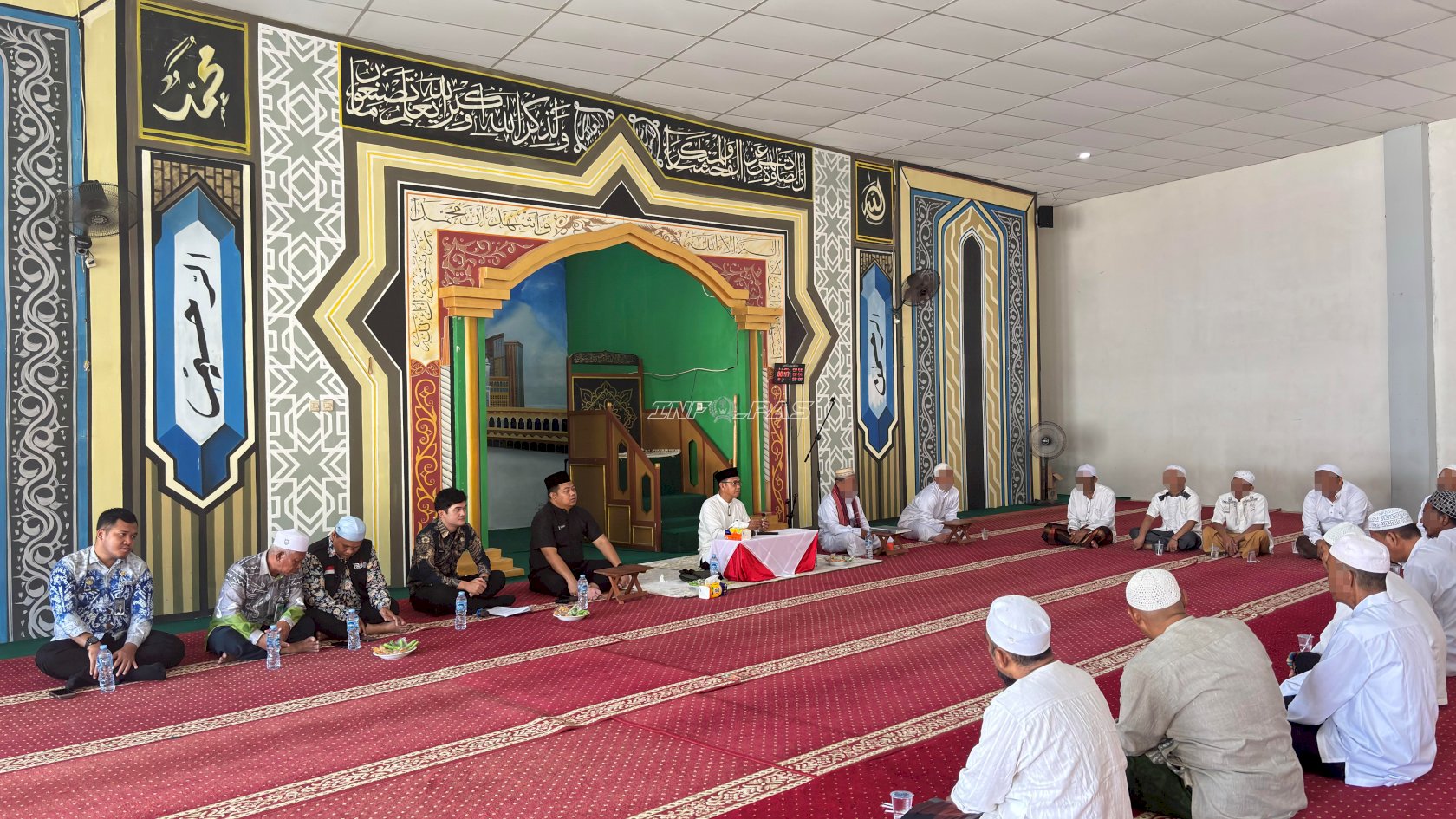 Nyalakan Cahaya Iman, Majelis Taklim Al Hijrah Resmi Berdiri di Lapas Batulicin