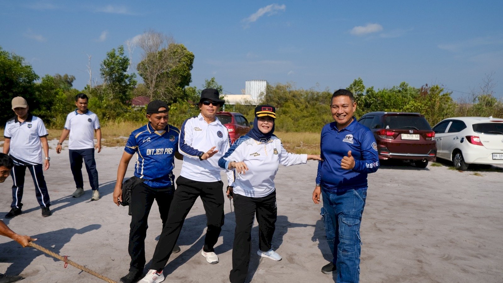 Semarak HUT RI ke-81, Kakanwil Ditjenpas Babel Resmi Buka Porseni