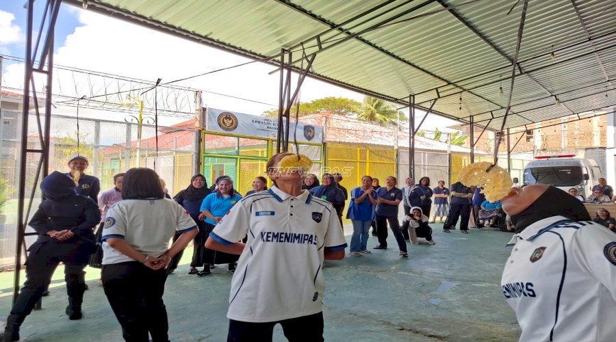 Momentum HUT Ke-81 RI, Lapas Perempuan Ambon Perkuat Kebersamaan melalui Berbagai Perlombaan