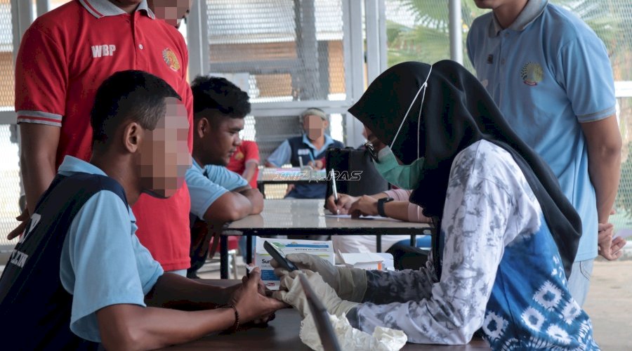 Layanan Kesehatan Makin Dekat, Lapas Batulicin Fasilitasi Tracking TBC dan CKG