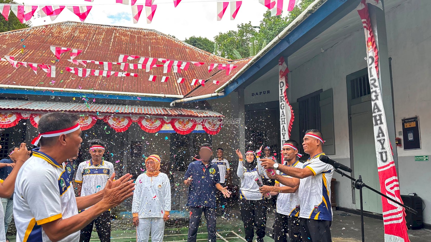 Lapas Bandanaira Buka Pekan Olahraga Sambut HUT Ke-81 RI