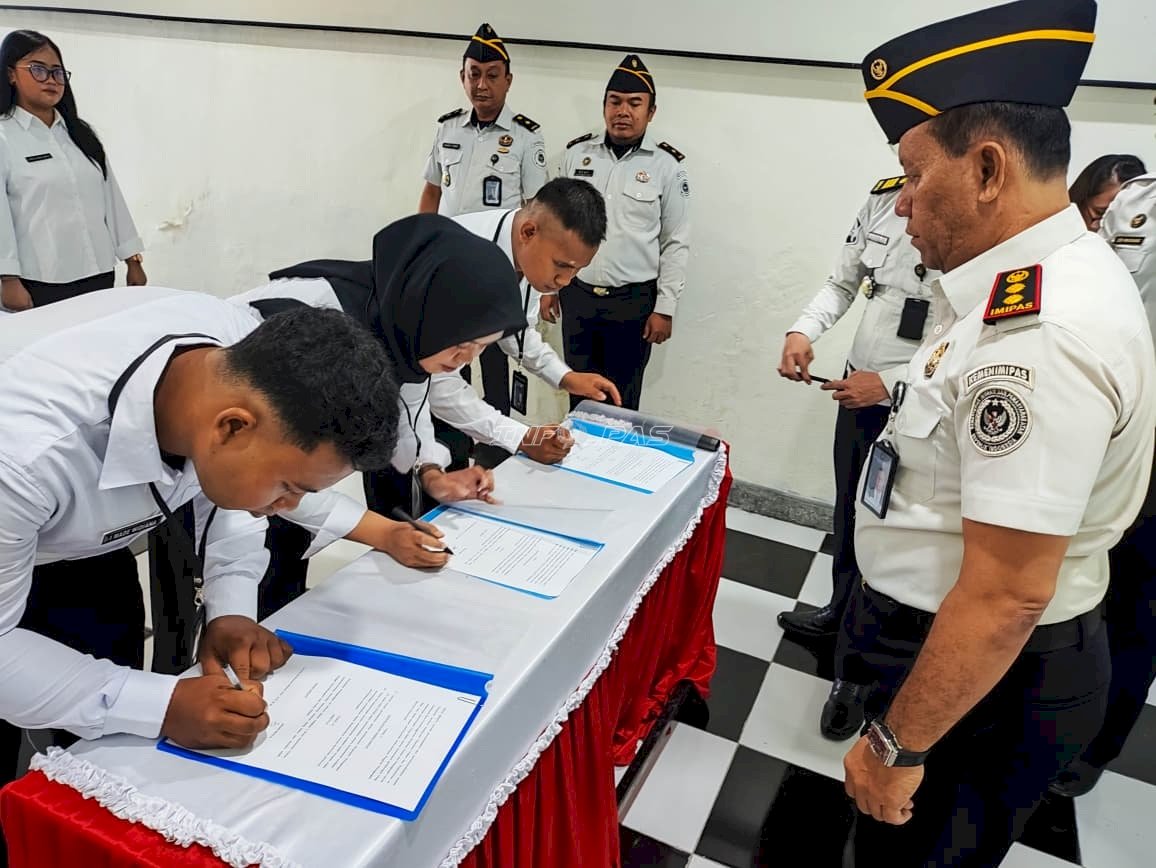 Bekali Pengalaman Kerja, Bapas Luwuk Terima 13 Peserta Maganghub Kemnaker