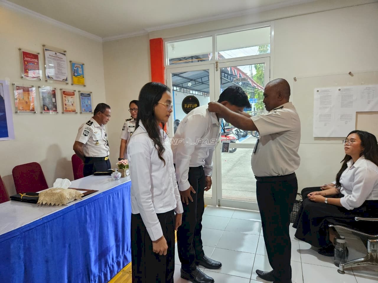 Sambut 16 Peserta Magang, Lapas Ambon Siap Beri Pengalaman Kerja Nyata