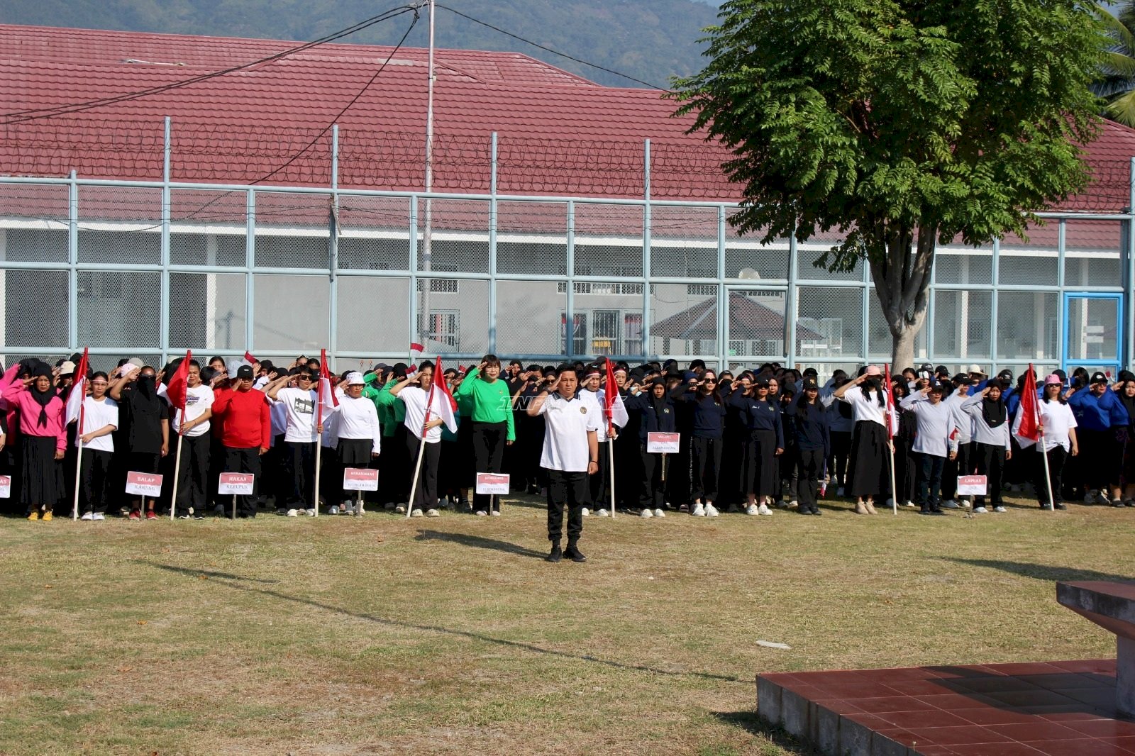 Lapas Perempuan Palu Gelar Pekan Olahraga dan Seni Sambut HUT RI