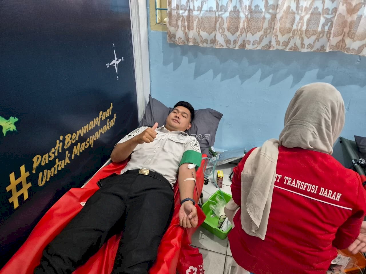 Rutan Donggala Sumbang 10 Kantong Darah untuk Kemanusiaan
