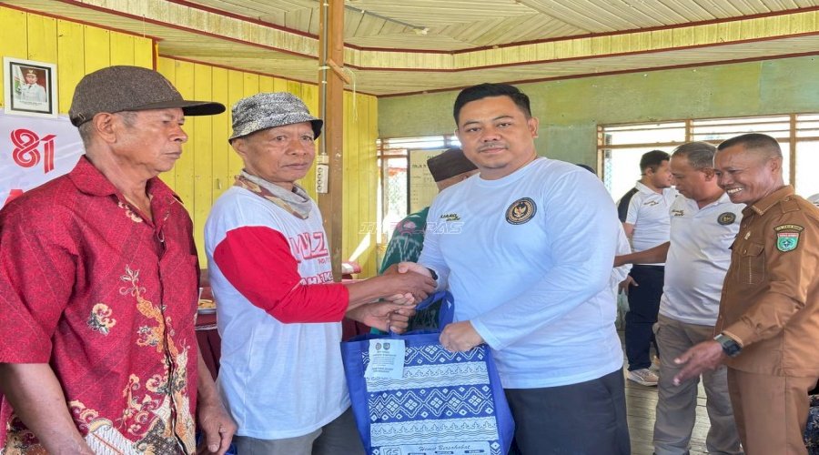 Kemerdekaan dalam Bingkai Kepedulian, Lapas Batulicin Berbagi untuk Warga Karya Bakti
