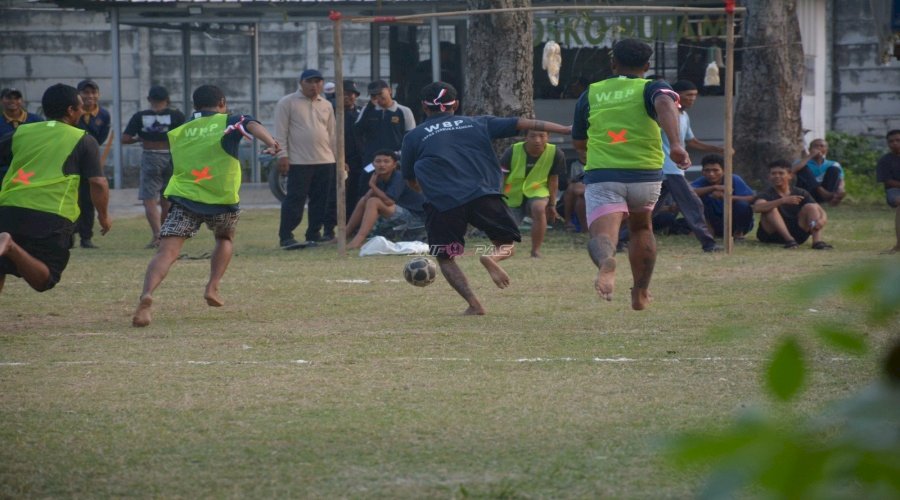 Adu Semangat dan Sportivitas, Warga Binaan Lapas Terbuka Kendal Ramaikan HUT Ke-81 RI