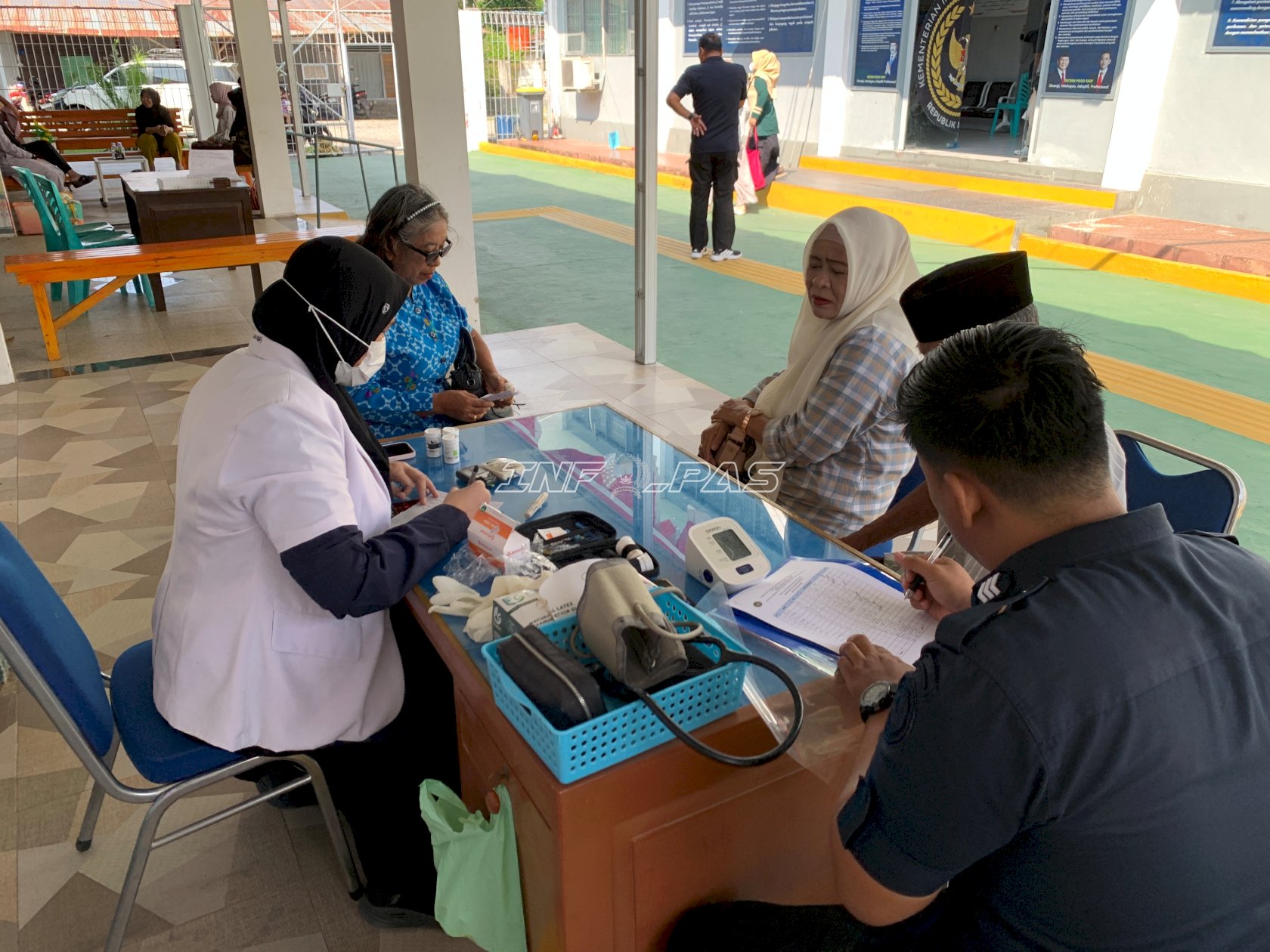 Rutan Poso Gelar Pemeriksaan Kesehatan Gratis Semarakkan HUT Ke-81 RI