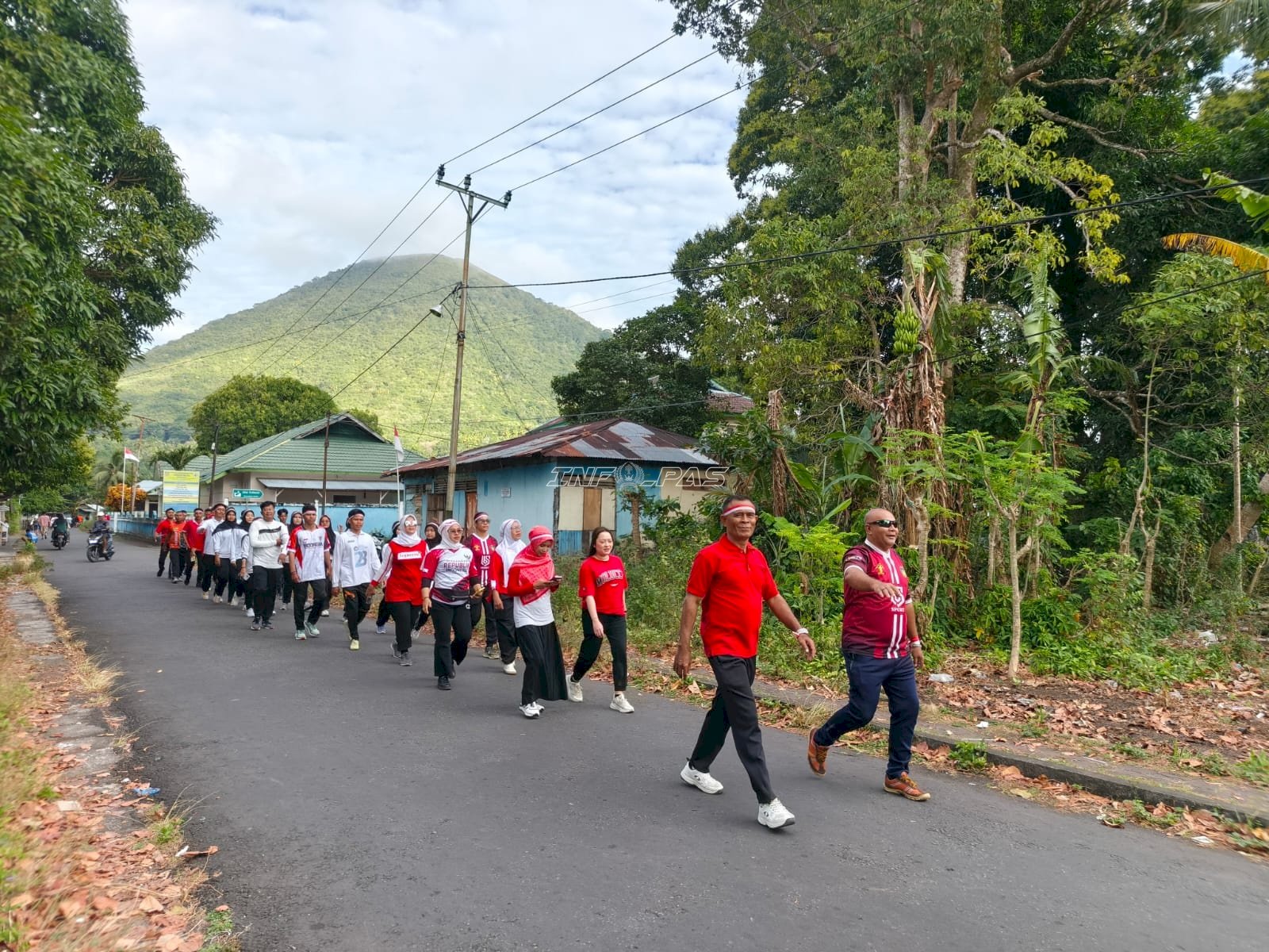 Bangun Semangat dan Kebersamaan, Lapas Bandanaira Gelar Fun Walk Sambut Peringatan Kemerdekaan