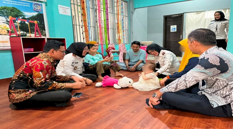 Jembatani Rindu Ibu dan Anak, Kakanwil Ditjenpas Kep. Babel Hadirkan Program SAPA BUNDA