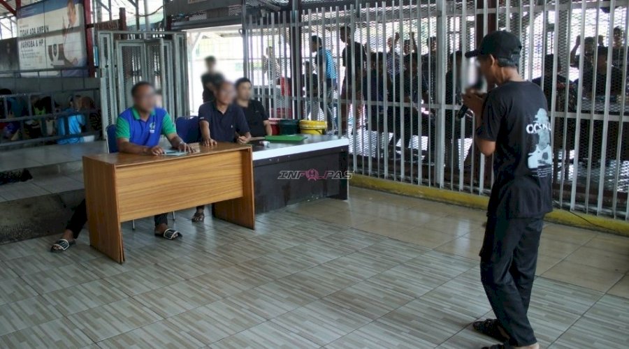 Semarak HUT Ke-81 RI, Lapas Banjarmasin Gelar Lomba Menyanyi Antarblok
