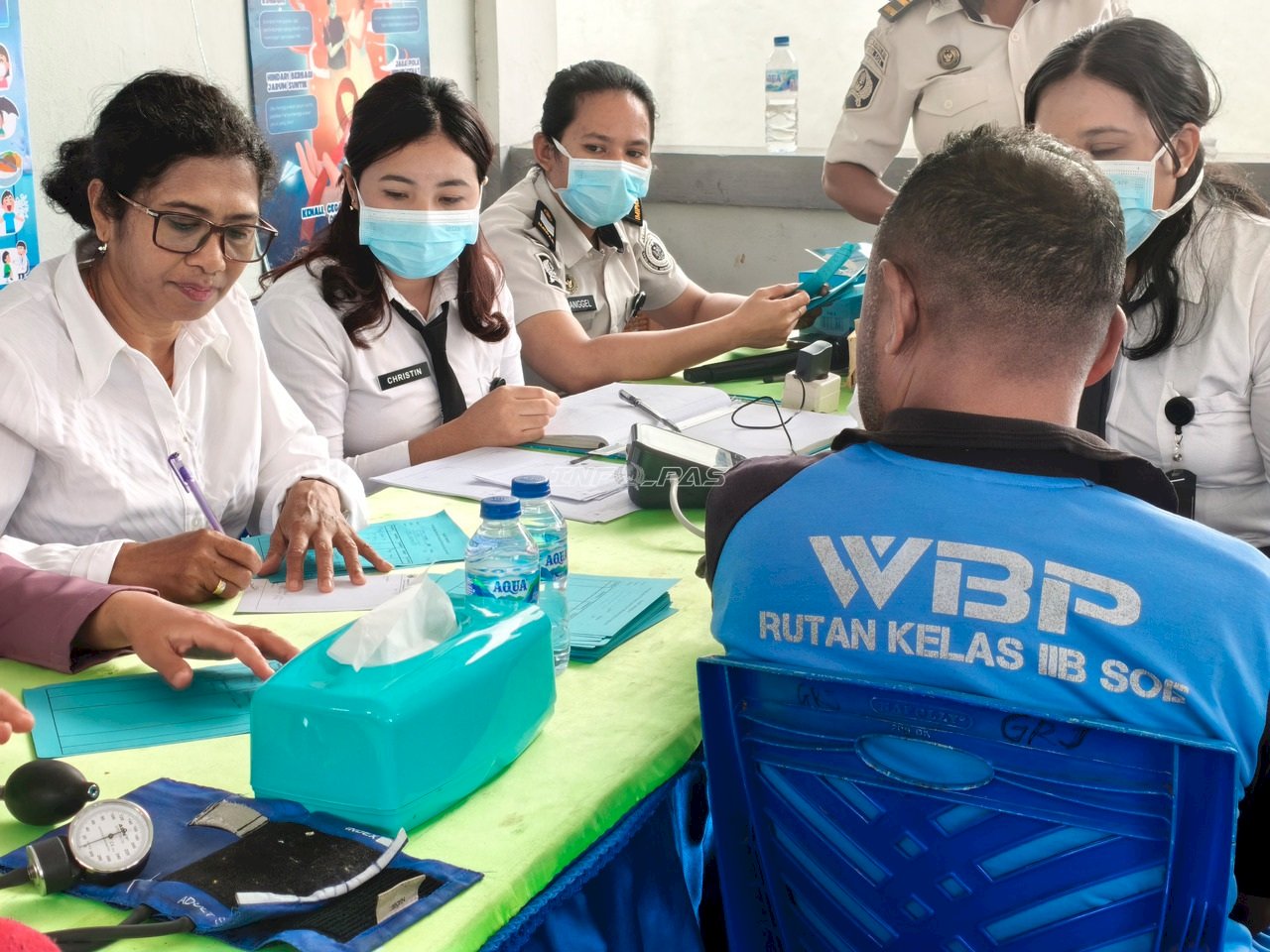 Rutan SoE Gelar Pemeriksaan Kesehatan Gratis, Layani Warga Binaan dan Masyarakat