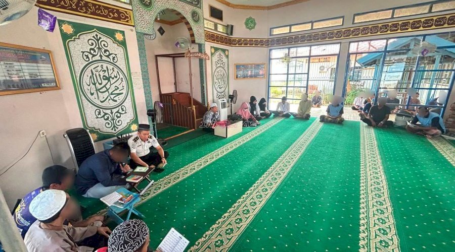 Rutan Marabahan bersama Kemenag Batola Perkuat Iman Warga Binaan melalui Arba Mustamir