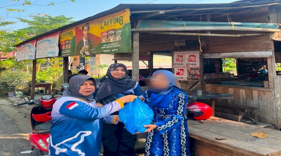 Sisihkan Sebagian Rezeki, Bapas Amuntai Bagikan Sembako Semarak HUT Ke-81 RI