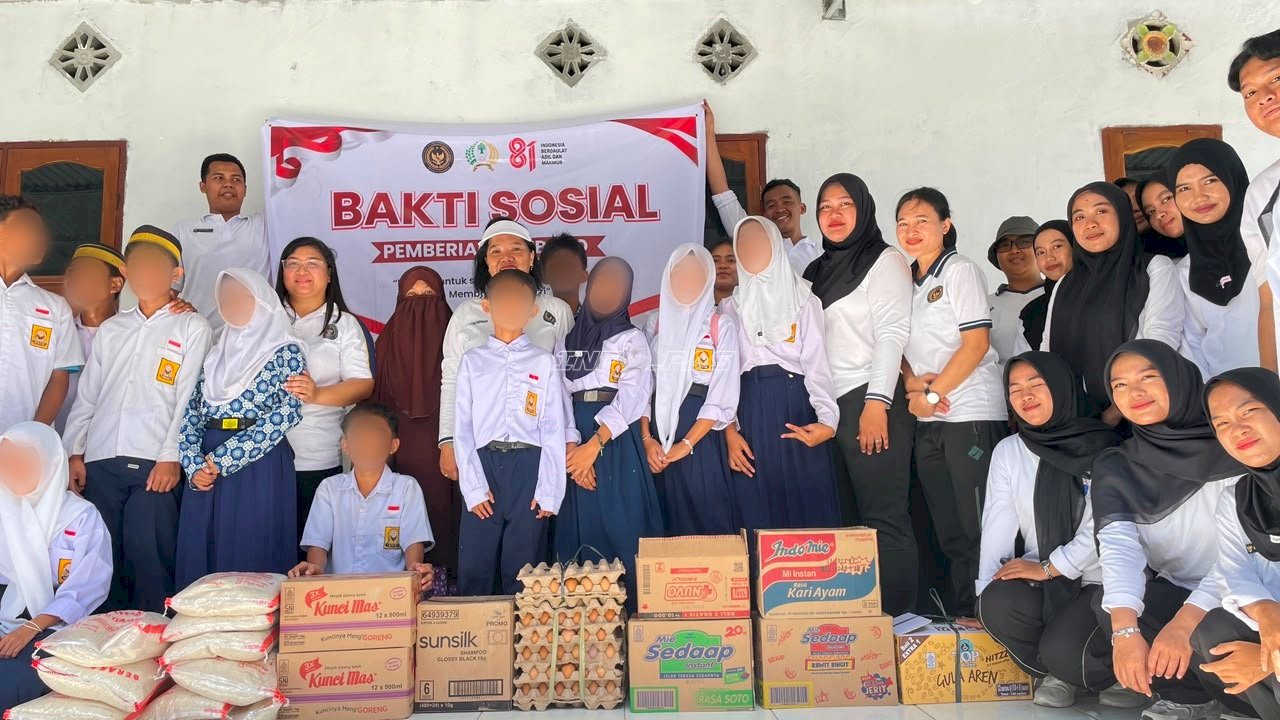 HUT Ke-81 RI, Lapas Perempuan Palu Berbagi Sembako kepada Masyarakat dan Panti Asuhan