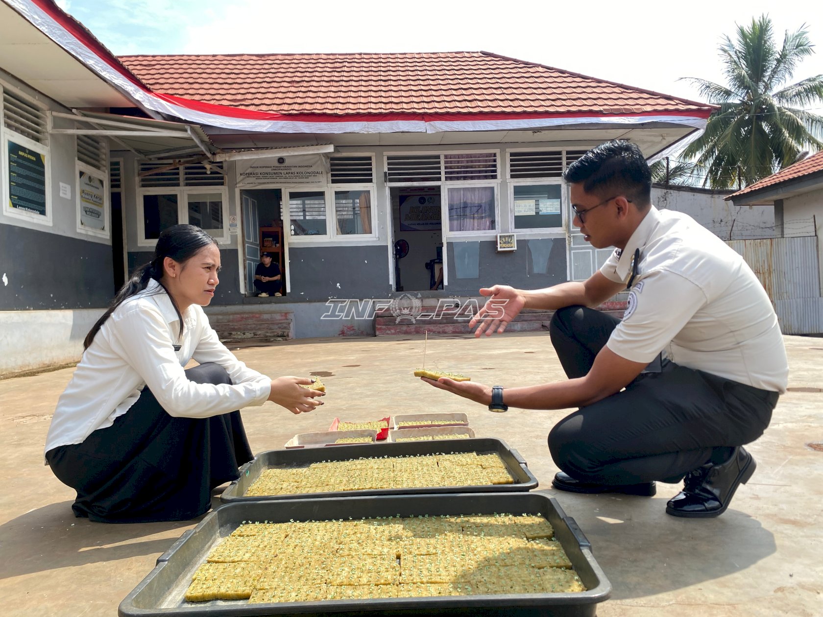 Peserta MagangHub Belajar Budidaya Hidroponik di Lapas Kolonodale