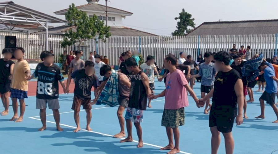  Dari Panggung Karoke Hingga Estafet Sarung, Lapas Pangkalpinang Kobarkan Semangat Kemerdekaan