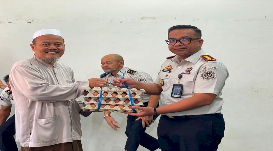 LPKA Palangka Raya bersama Pemasyarakatan Kalteng Gelar Baksos di Dua Panti Asuhan