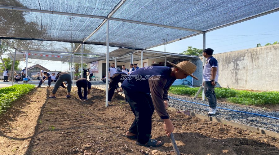 Anak Binaan LPKA Martapura Belajar Bertani untuk Bekal Kembali ke Masyarakat