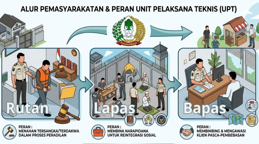 Perbedaan Lapas, Rutan, dan Bapas: Fungsi dan Perannya dalam Sistem Hukum