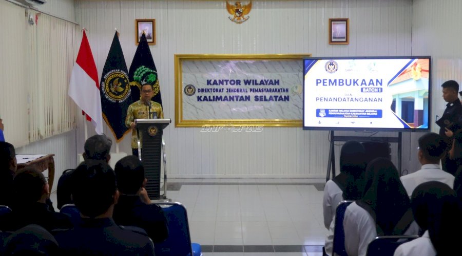 Magang di Kanwil Ditjenpas Kalsel Jadi Ruang Belajar dan Berkontribusi