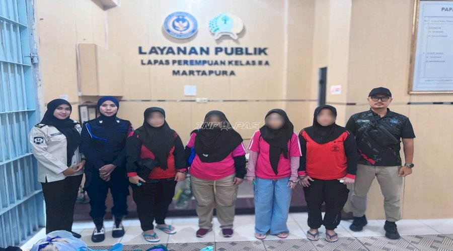 Rutan Marabahan Pindahkan Empat Warga Binaan ke Lapas Perempuan Martapura 