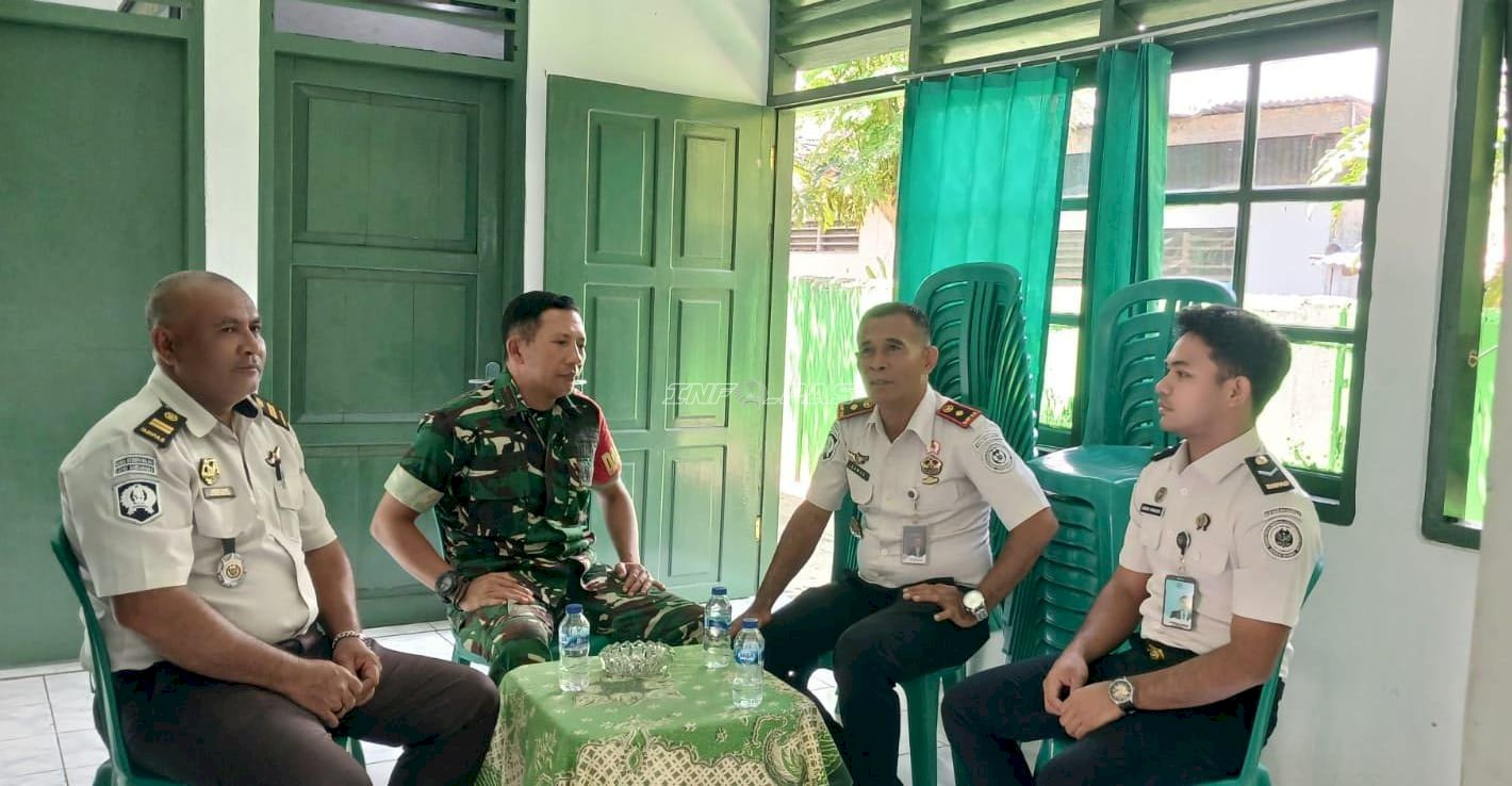 Jelang HUT ke-81 RI, Lapas Bandanaira Koordinasi Kamtib dengan APH