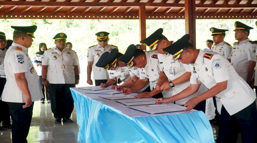 Lantik ASN dan Nakes, Kakanwil Ditjenpas Jateng Minta Berikan Pengabdian Terbaik