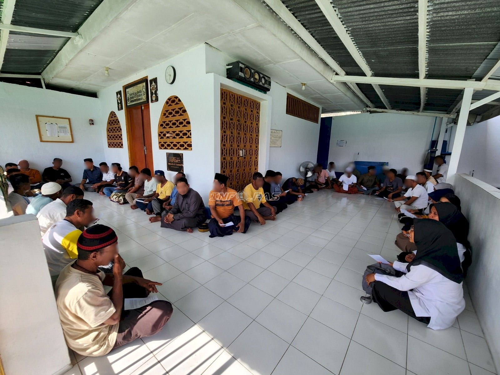 Sentuh Sisi Spiritual, Lapas Tual Gencarkan Pembinaan Mental Islami Warga Binaan Muslim
