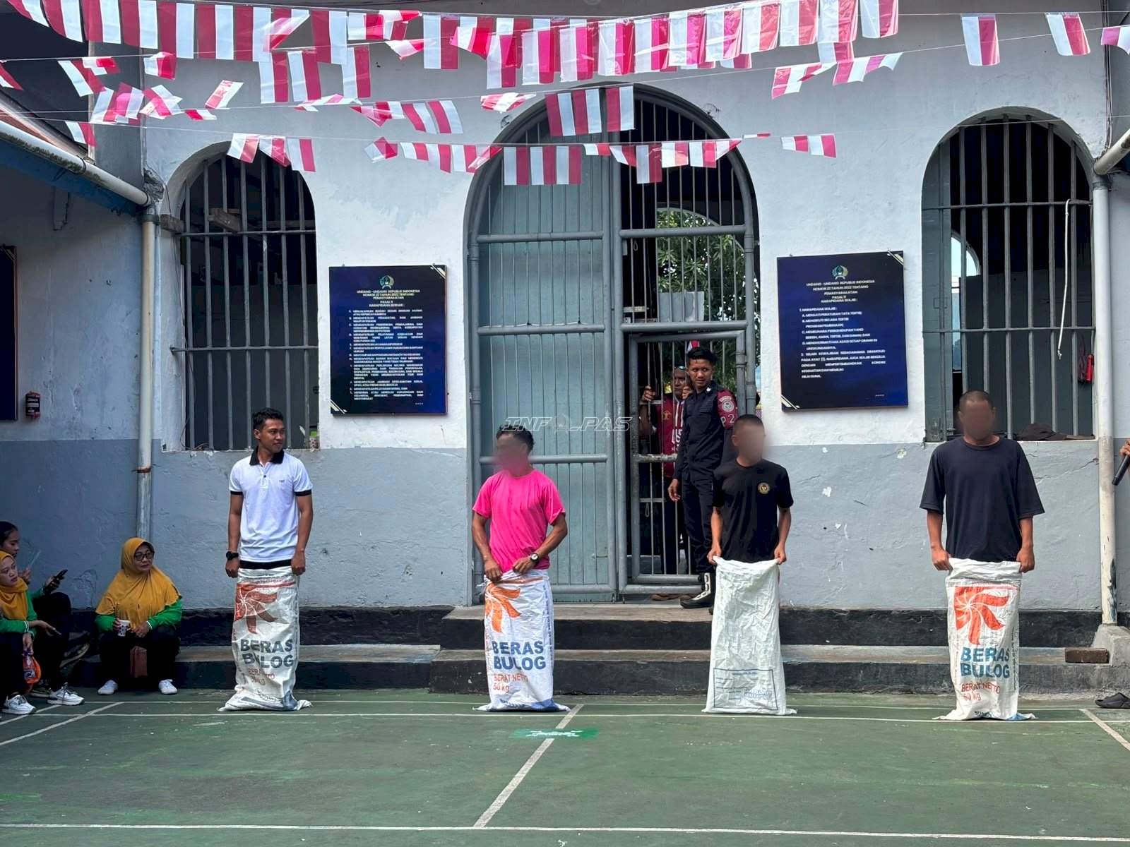 Lapas Bandanaira Semarakkan HUT ke-81 RI dengan Lomba Tradisional