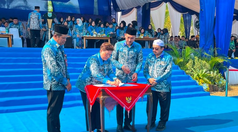 Lapas Perempuan dan LPKA Martapura Sepakati Kerja Sama dengan Bupati Banjar