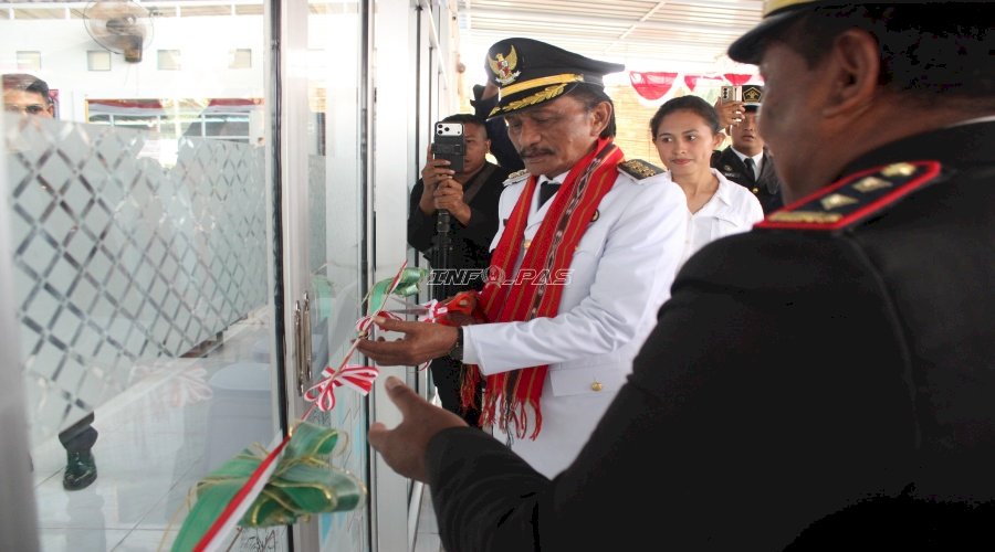 Graha Saka Mese Nusa Lapas Piru Diresmikan, Dukung Pelayanan Publik dan Pembinaan di Lapas