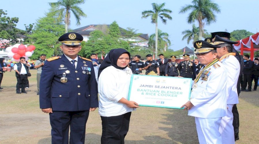 Kanwil Ditjenpas Jambi dan Gubernur Jambi Bekali Modal Usaha bagi Narapidana Bebas Murni 