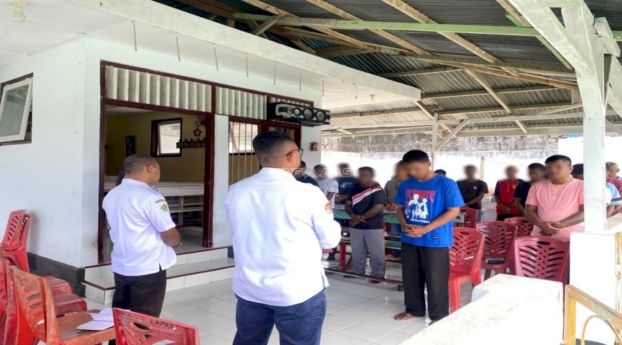 Perteguh Iman Warga Binaan Katolik, Lapas Tual Gandeng Kemenag Kab. Malra