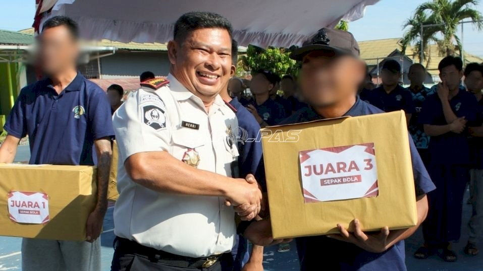 Meriahkan HUT Ke-81 RI, Lapas Banjarmasin Beri Apresiasi kepada Para Juara