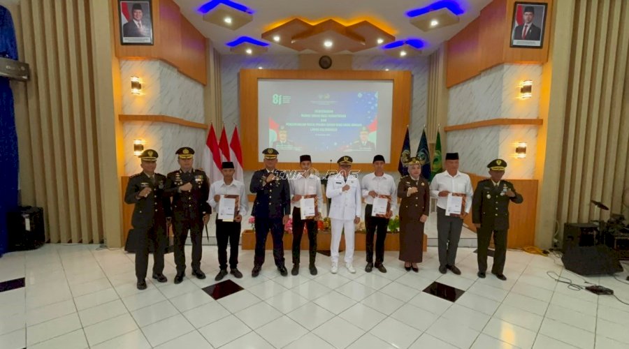 Lapas Kolonodale Serahkan Remisi Umum kepada 210 Warga Binaan pada HUT Ke-81 RI