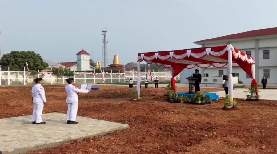 Dari Masa Lalu Menuju Perubahan, Dua Napiter Lapas Kelas I Tangerang Jadi Petugas Upacara HUT Ke-81 RI