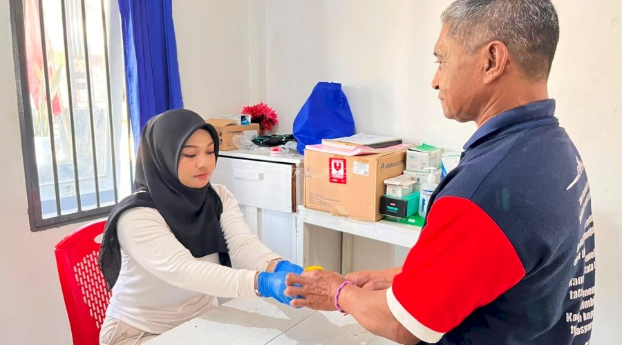 Warga Binaan Lapas Wahai Jalani Tes Urine Jelang Pembebasan Bersyarat