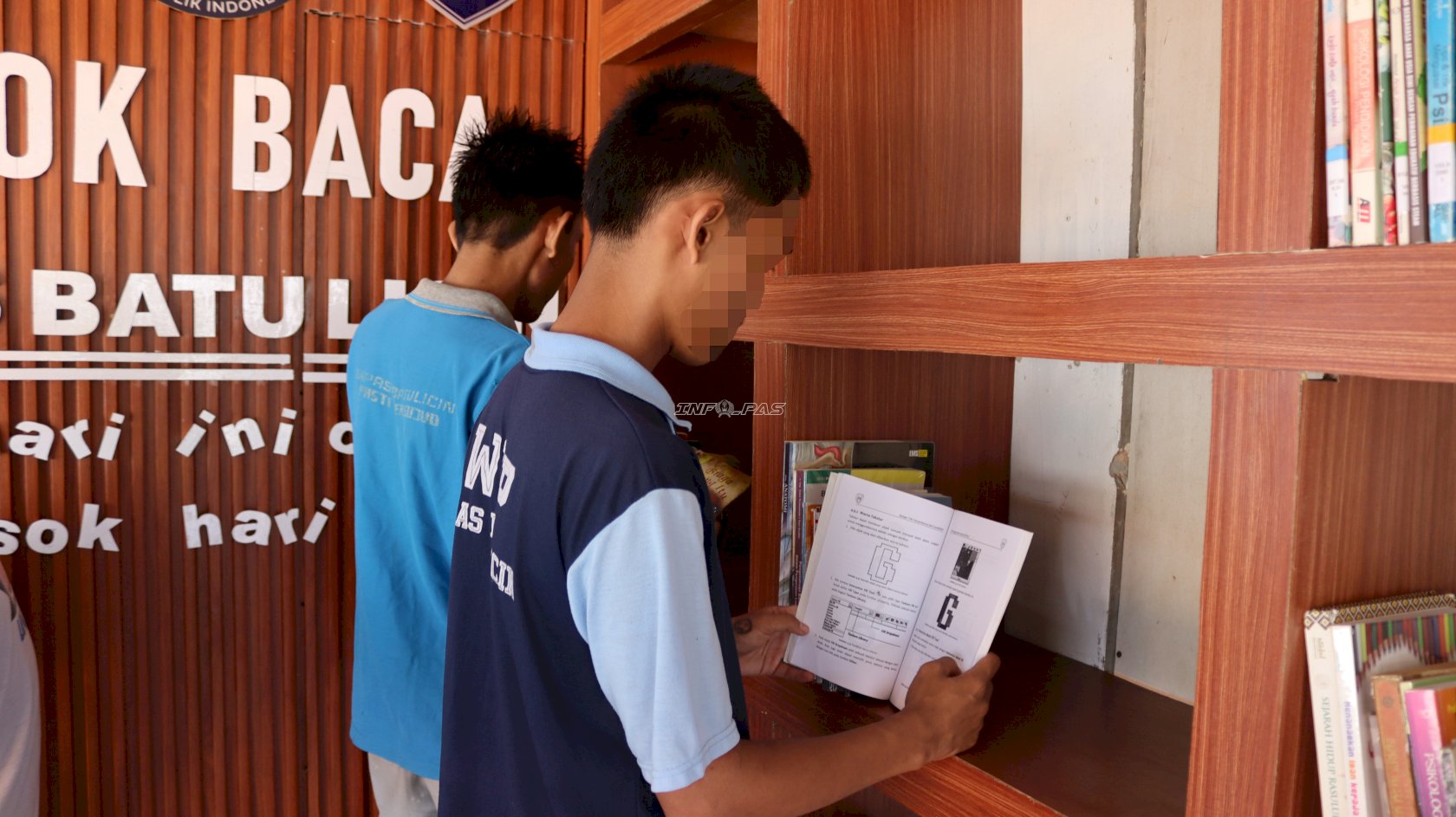 Pojok Baca Berbenah, Minat Literasi Warga Binaan Lapas Batulicin Meningkat