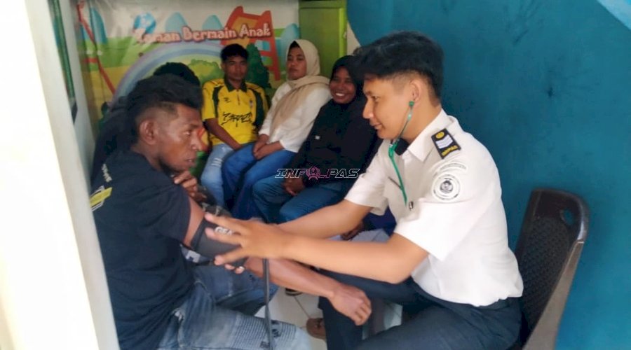 CKG Jadi Layanan Inklusif di lingkungan Lapas Wahai