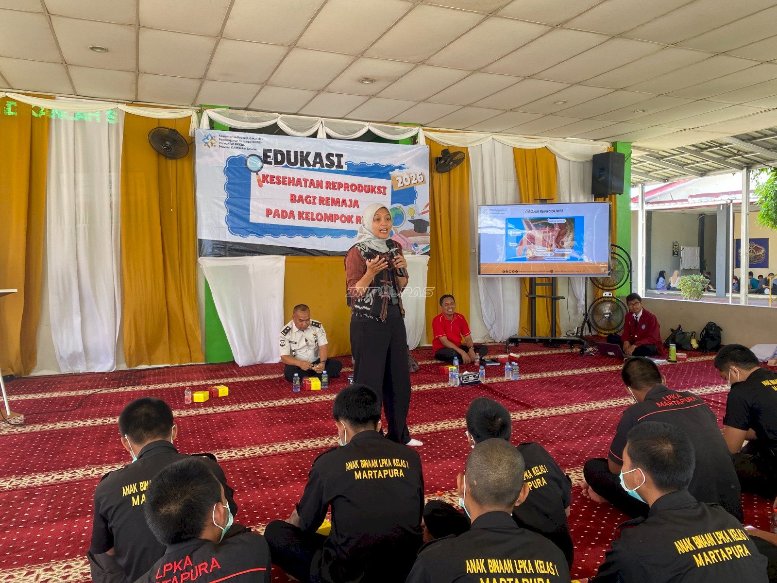 Bangun Kesadaran Sejak Dini, LPKA Martapura Edukasi Kesehatan Reproduksi Anak Binaan