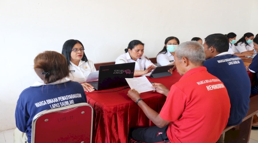 Gandeng Puskesmas Saumlaki, Lapas Saumlaki Fasilitasi CKG bagi Warga Binaan