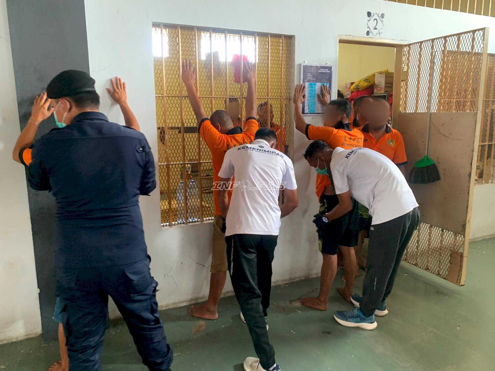 Lapas Pemuda Madiun Gelar Penggeledahan Insidentil, Nihil HP dan Narkoba