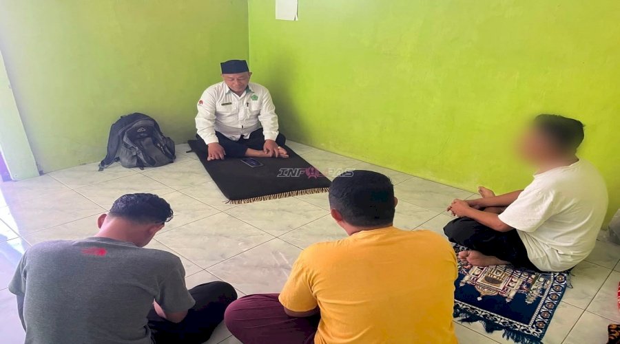 Lapas Tamako bersama Kemenag Kab. Sangihe Perkuat Pembinaan Kerohanian Warga Binaan