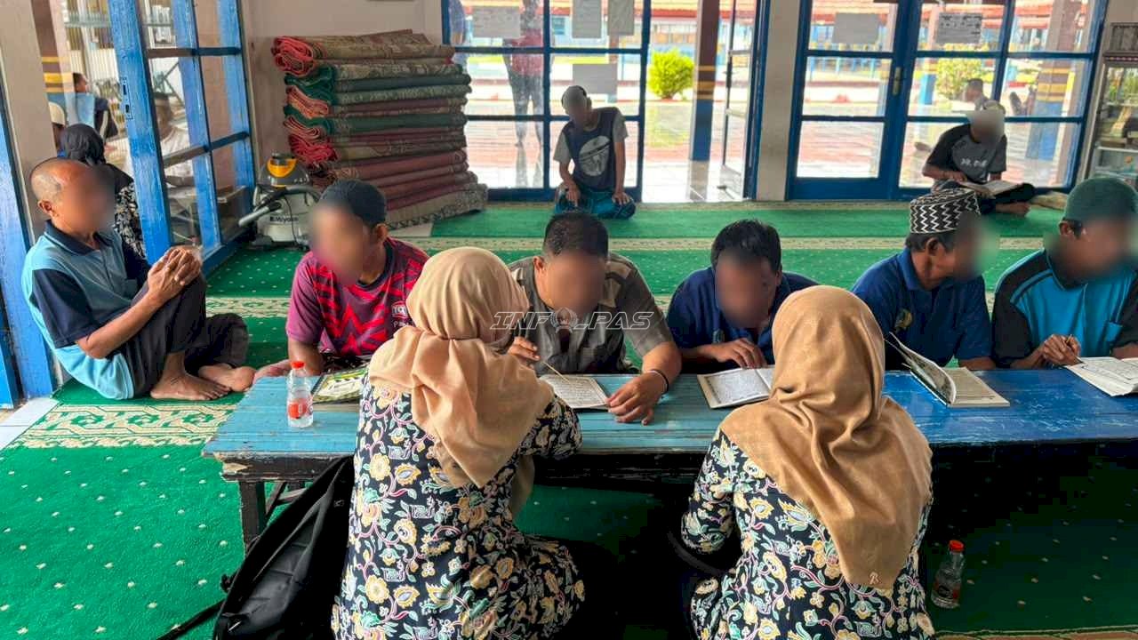 Rutan Marabahan bersama Kemenag Bimbing Warga Binaan Belajar Al-Qur’an