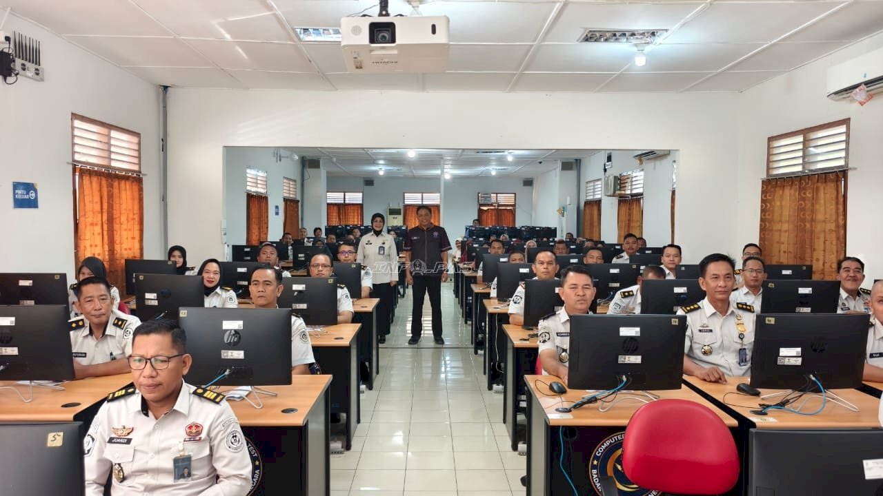 Perkuat Manajemen SDM, Kanwil Ditjenpas Babel Ikuti Ujikom ProASN
