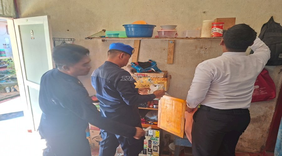 Deteksi Dini Digencarkan, Lapas Kolonodale Sisir Kamar Hunian
